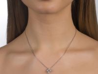 Классическая подвеска из серебра э0612пд07191300_white