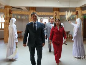 В Доме Арчы зажгли огонь Спартакиады учащихся Якутии