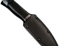 Нож Ворон, сталь 65Г, армейский нож, рукоять резина