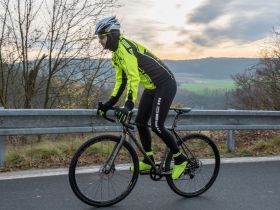 Велобахилы Author Winterproof (черный / зеленый M (40-42))