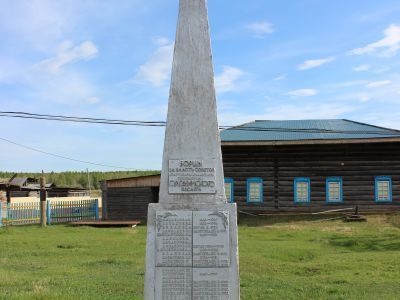 Памятник участникам Гражданской войны Сулгачинского наслега
