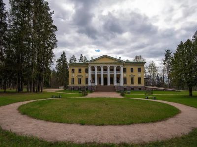 Усадебный парк бывшего имения князя Гагарина "Холомки"