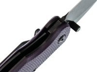 Складной нож Mr.Blade Rexbo Gen.2 blackwash сталь D2, рукоять Violet G10 фиолетовая