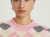 Джемпер свободного силуэта с шерстью