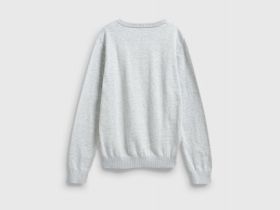 Вязаный джемпер для мальчиков, Серый