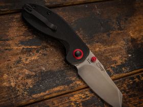 Складной нож CJRB Maileah, сталь AR-RPM9, рукоять Black G10