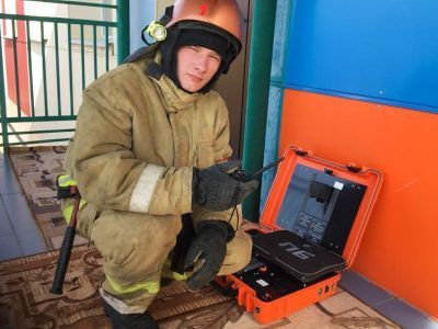 Сотрудники МЧС Якутии провели пожарно-тактические учения