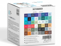 Набор маркеров Sketchmarker 48 Sea style - Морской стиль (48 маркеров в пластиковом кейсе)