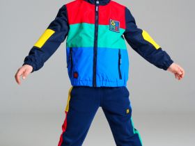 Куртка текстильная с полиуретановым покрытием для мальчиков (ветровка)