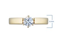 Кольцо из желтого золота э0312кц05166200