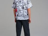 Комплект трикотажный для мальчиков: фуфайка (футболка), брюки