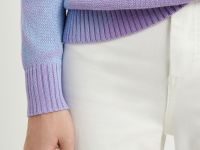 Джемпер прямого силуэта из термоткани