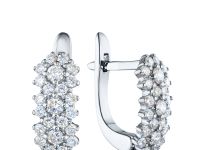 Серьги из серебра э0612сг10170100
