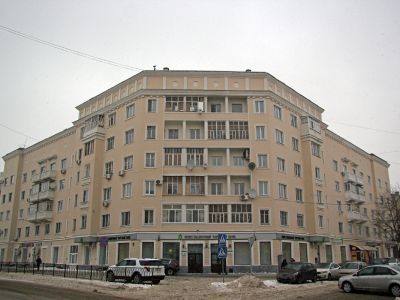 Дом, в котором в 1941 - 1942 гг. жили советские писатели Маршак Самуил Яковлевич и Бахметьев Владимир Матвеевич