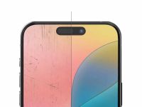 Защитное стекло uBear Extreme Nano Shield для Apple iPhone 16 Pro с чёрной рамкой