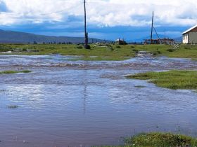 Режим повышенной готовности ввели в Оймяконском районе из-за угрозы подтопления