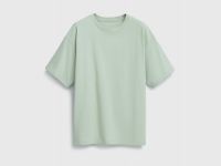 Футболка оверсайз из хлопка, Зеленый