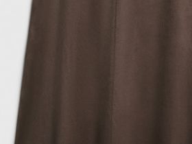 Юбка миди из искусственной замши, Коричневый