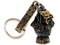 Брелок на ключи Хищник, бронза