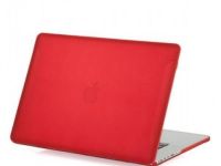 Чехол BTA-Workshop для Apple MacBook Pro 15 with Touch Bar Late (2016) матовый (прозрачно-красный)