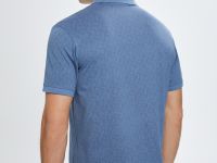 Однотонное поло из хлопка