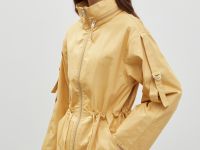 Ветровка с капюшоном с добавлением хлопка