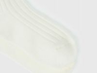 Носки с бантами, Белый