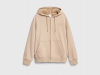 Толстовка на молнии для девочек, Бежевый