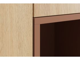 Распашной шкаф Висмар 3-153x240 Дуб Барбера
