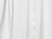 Блузка из сатина, Белый