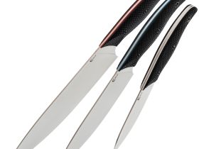 Набор кухонных ножей Патриот-1, сталь 95х18, рукоять G10