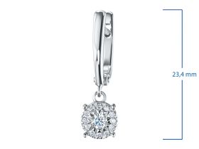 Серьги из серебра э0612сг10200661