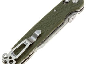 Складной нож Daggerr Pike Olive SW DL, сталь 8Cr14MoV, рукоять термопластик FRN, оливковый