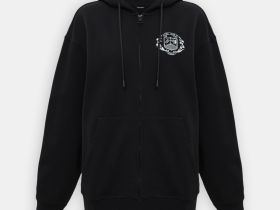 Худи на молнии из хлопка