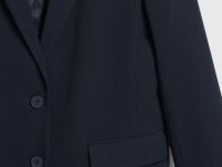 Жакет для девочек на подкладке, Синий