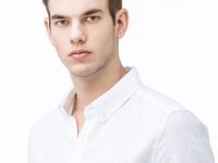 Мужская рубашка Lacoste из льна Slim Fit