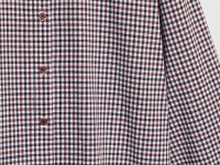 Рубашка в клетку виши, Бежевый