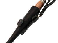 Нож Сумрак, сталь булат, художественное литье, рукоять карельская береза