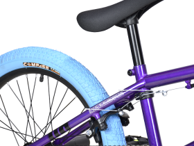 Экстремальный велосипед Stark Madness BMX 4, год 2024, цвет Серый-Синий, ростовка 9