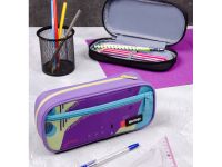 Пенал мягкий 1 отделение, 1 карман Berlingo "Fusion" 220*95*50 мм, полиэстер, откидная планка