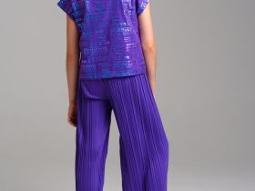 Брюки трикотажные для девочек