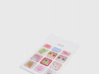 Набор 3D-наклеек для девочек, Мультицвет