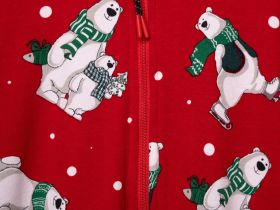 Пижама-комбинезон детская трикотажная для девочек