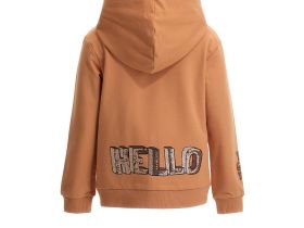 Толстовка на молнии для девочки