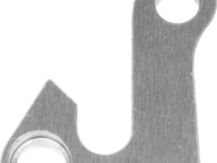 Держатель заднего переключателя &quot;петух&quot; Meta №6 фрезерованный (серебристый)