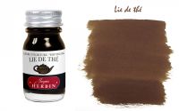 Чернила в банке Herbin, 10 мл, Lie de th?, Темно-коричневый