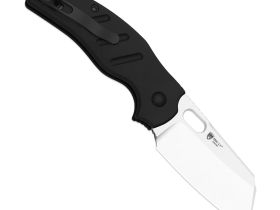 Складной нож Kizer C01C 2.9 BS, сталь ELMAX, рукоять алюминий, черный
