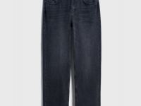 Прямые джинсы, Серый