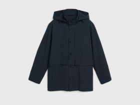 Куртка со съёмным капюшоном, Синий