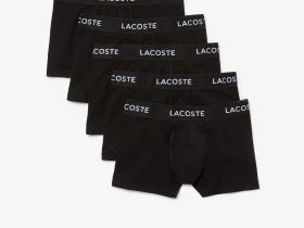 Однотонное мужское нижнее бельё Lacoste (5шт.)